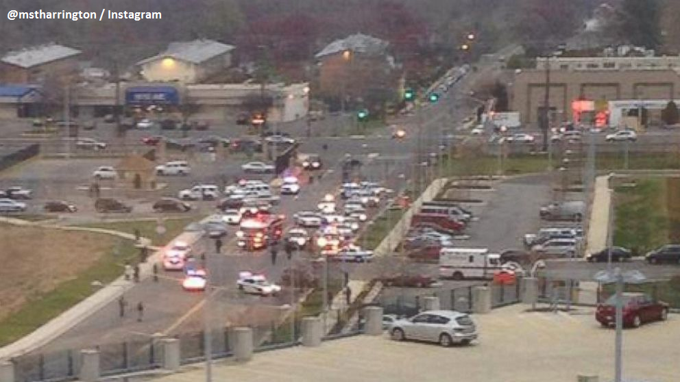 Guard shot at US Census Bureau