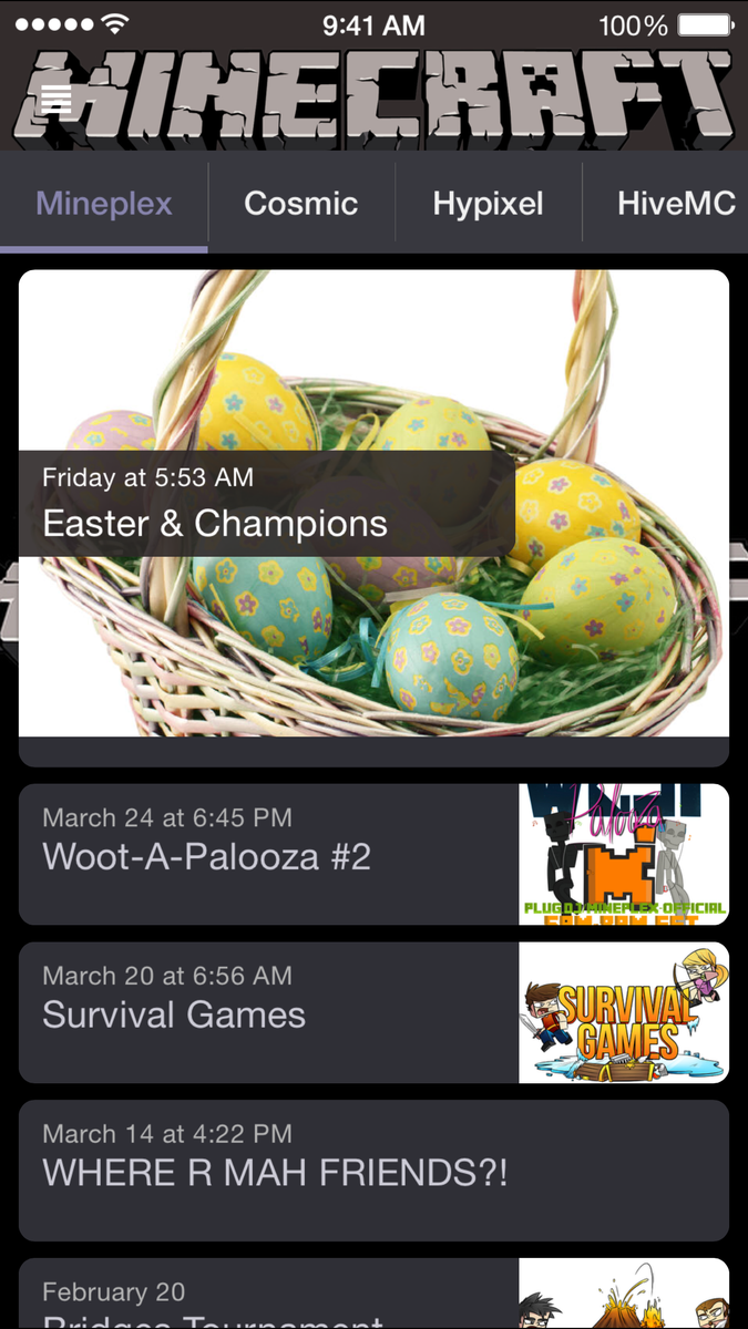 RCApplications's tweet image. We've dropped the Nexus, and added @Cosmic_PVP! Also we've included the top YouTubers!