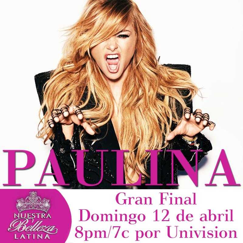 PaulinaRubio's tweet photo. Domingo!!!  @nuestrabelleza #nblgranfinal #minuevovicio @MoratBanda http://t.co/8uI4kUxDup