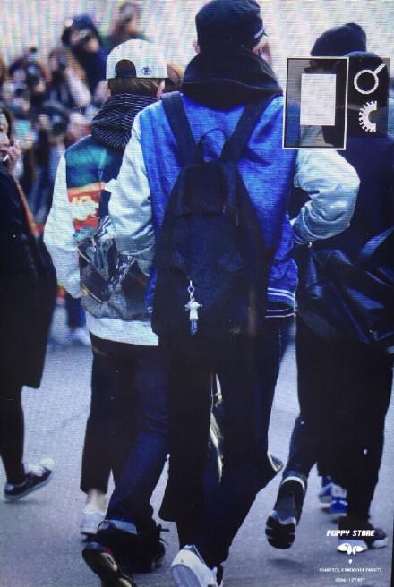 cbkingdom's tweet photo. [PREVIEW] 150410 On the way to Music Bank #CHANBAEK (cr.puppystore) http://t.co/TXjoFOWRp2