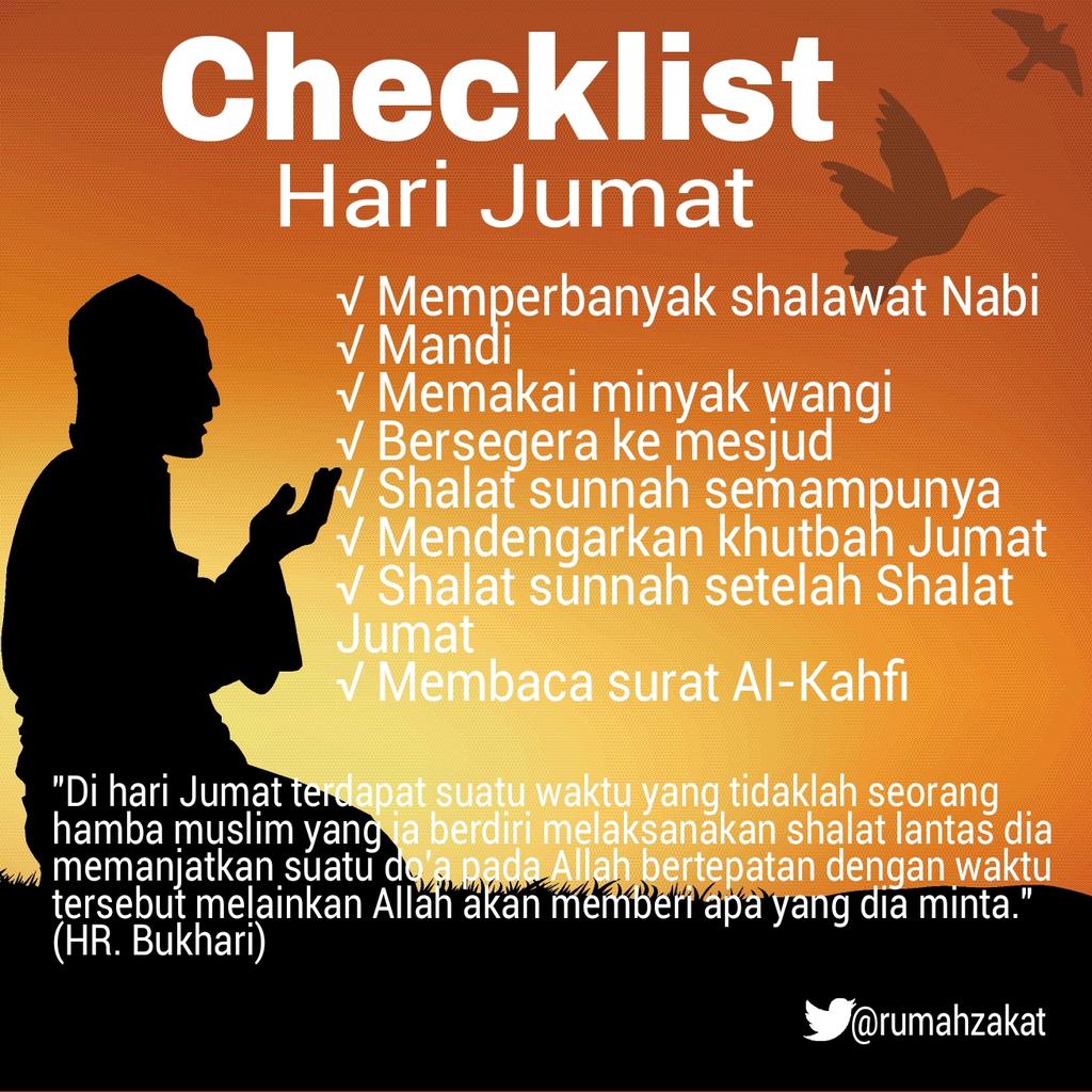 Rumah Zakat on Twitter: "Alhamdulillah, hari Jumat yang berkah