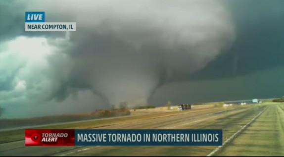 HueberShowCow's tweet photo. Prayers for our community. We are fine -many around us hit hard by tornado that went through our area. http://t.co/Ig7mpEPqh0