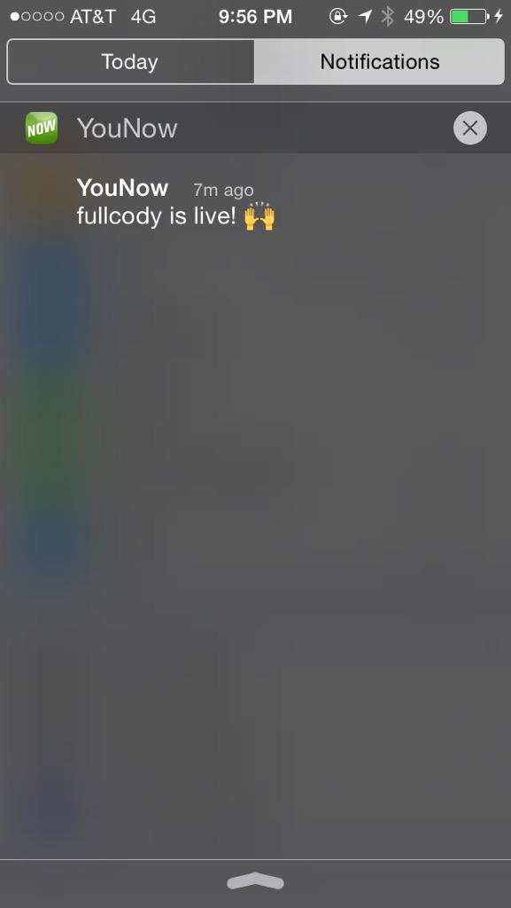 codyspackk's tweet photo. Cody's live everyone 😍😍 #codyspack @fullcody http://t.co/yrq8VYs6dN