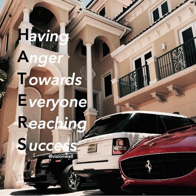 FounderHub's tweet photo. Haters are the best part about success, you get to prove them wrong #founderhub #entrepeneur #haters #success http://t.co/Gx8ZwDgFFI