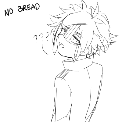 the only thing my pft chara does is eat bread 
