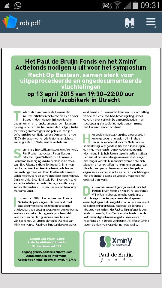 Gillion17's tweet photo. @FransSocialWork Dit is het bericht dat wij kregen. http://t.co/caa0HM3tYb