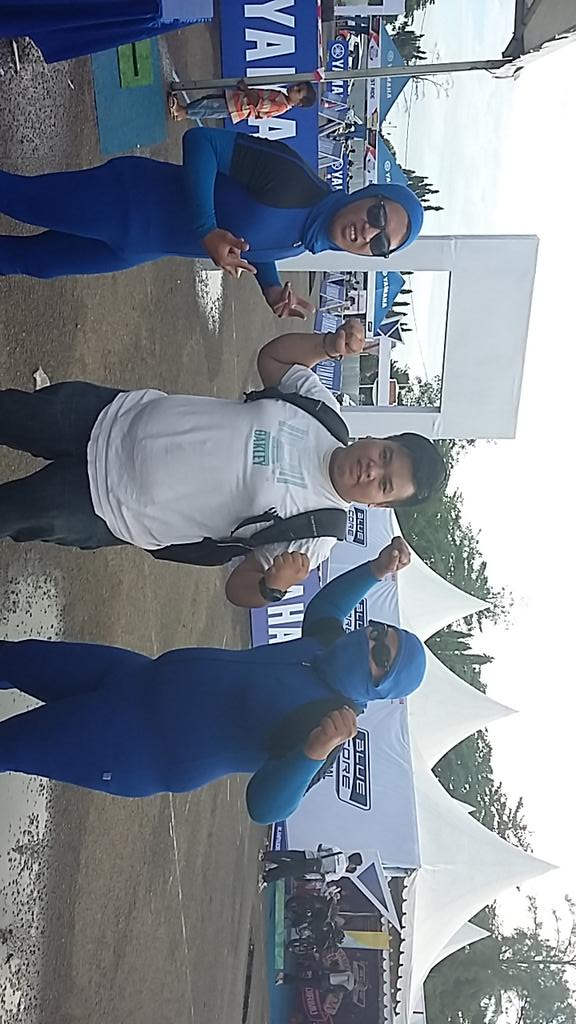 Yamaha motor show 2015 <a href="/lapangan/">electropus</a> dr.murjani banjarbaru #lampauidirimu#blueman