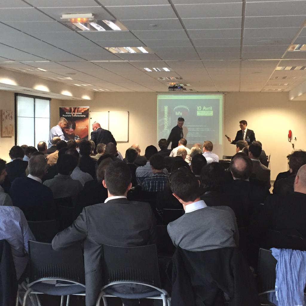 EDAPTMS's tweet photo. Club HIFU 2015 et lancement forfait innovation en cours #focalone @UrologieLille @cliniqueuro @EDAPTMS http://t.co/8EdkHluJne