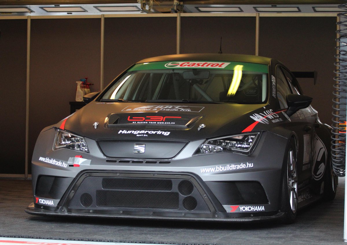 #testing with our new #driver, Dominik Fekete at Hungaroring. #SEATEurocup <a href="/seatsport/">SEAT Sport</a>