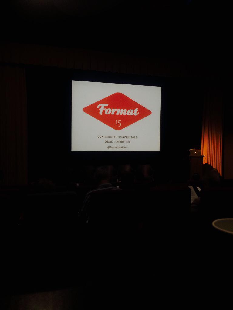NatashaCaruana's tweet photo. We're kicking off. Get ready for a brain expanding day... Starting 9:30 ending at 17:30. #FORMAT15 http://t.co/7iKCb0cGyZ