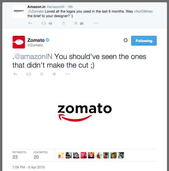 Definitely the best troll I have seen in a while. Way to go @Zomato