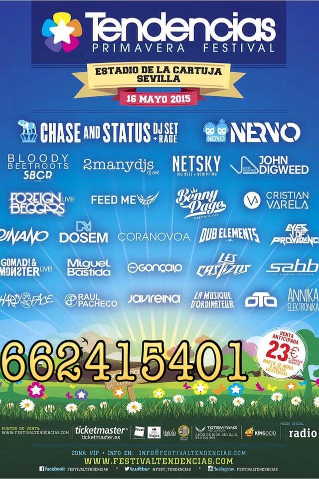 AntiqueSevilla_'s tweet image. ESTO ESTA AQUÍ  YA!!
☀️ FESTIVAL TENDENCIAS ☀️

16 Mayo SEVILLA

📞662415401📞 ÚLTIMAS A 30€ + GD!!
LLENAZO NOS ESPERA