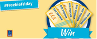 AldiUK's tweet photo. Start the weekend off on a high! We are giving away £10 Aldi voucher. RT to enter #FreebieFriday http://t.co/JQC8m7ARQb