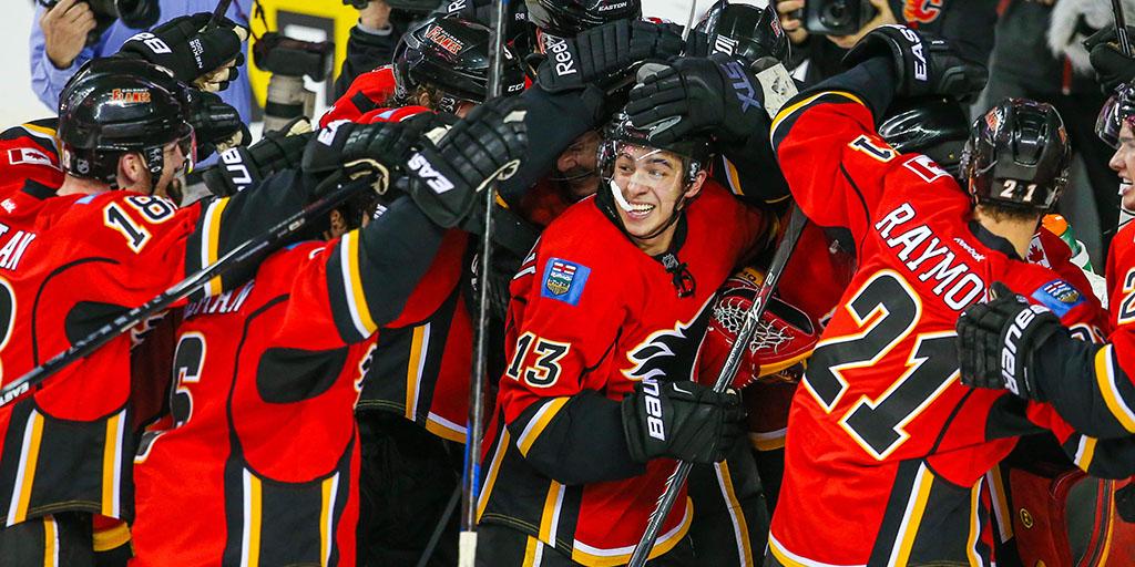 theScore's tweet photo. Calgary Flames ✅
Winnipeg Jets ✅
LA Kings 🚫

What a night! 

http://t.co/cuzYvJ14X7 http://t.co/u859yYM9Bd