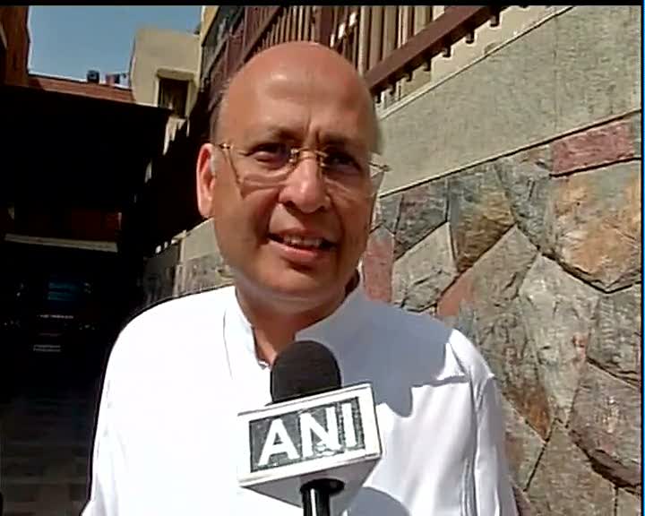 ANI's tweet photo. What VK Singh has said today about media may not be a very objectionable statement: Abhishek Manu Singhvi, Cong http://t.co/gjlb9NYZBI