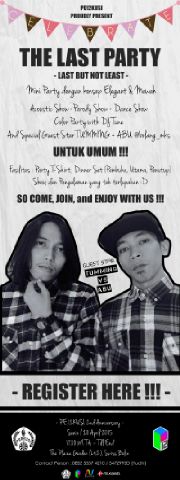 Selain itu, ada juga bintang tamu alias artis makassar kita yang akan hadir yaitu <a href="/Bolang_Mks/">terlanjur ganteng</a> (Abu dan Tumming).