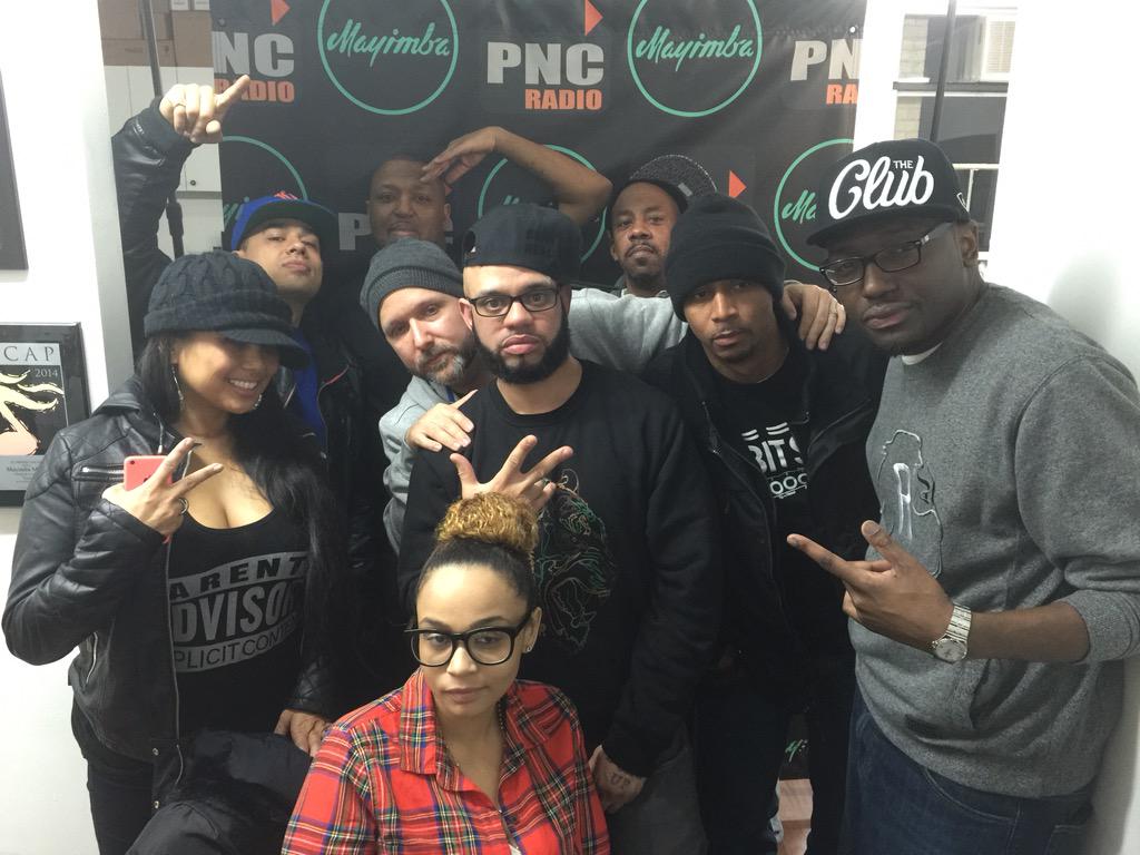 NutsoPPM's tweet photo. Rocked out wit my team at @PNCRadio @djwayneski @IVplayradioshow Big up. #DividedSoul promo run. http://t.co/AC5LoSNx5X