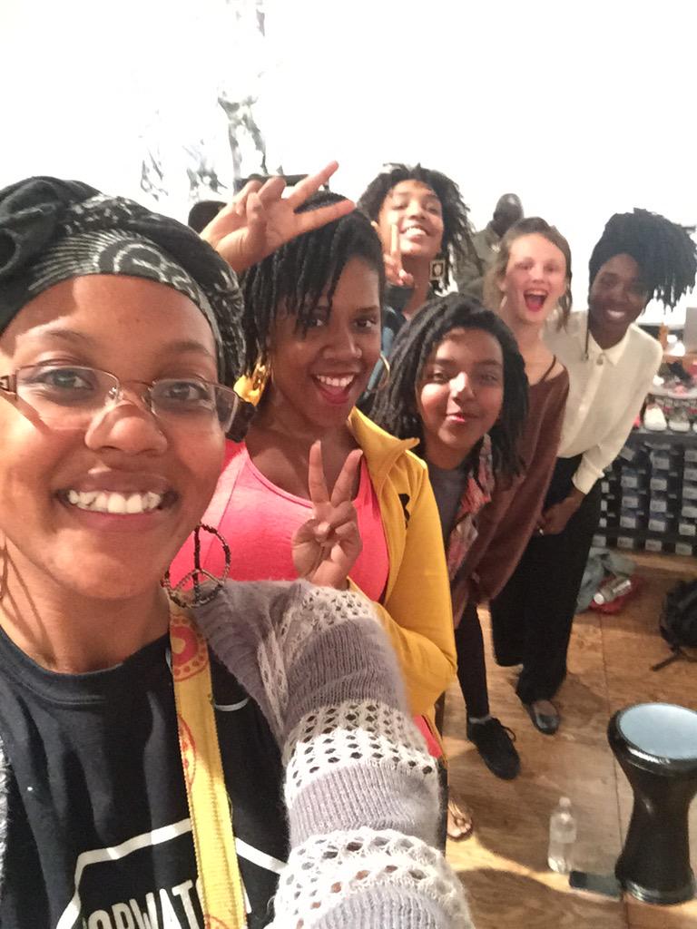 womynscc's tweet photo. Squad Reppin' Hard. #GRRRLPower #WomynsCC http://t.co/EPlfMTrtQ8