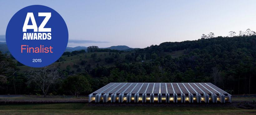 Success! <a href="/CHROFI/">CHROFI</a>'s Lune de Sang Sheds has been selected as a finalist in <a href="/AzureMagazine/">Azure Magazine</a>'s 2015 #AZAwards!!