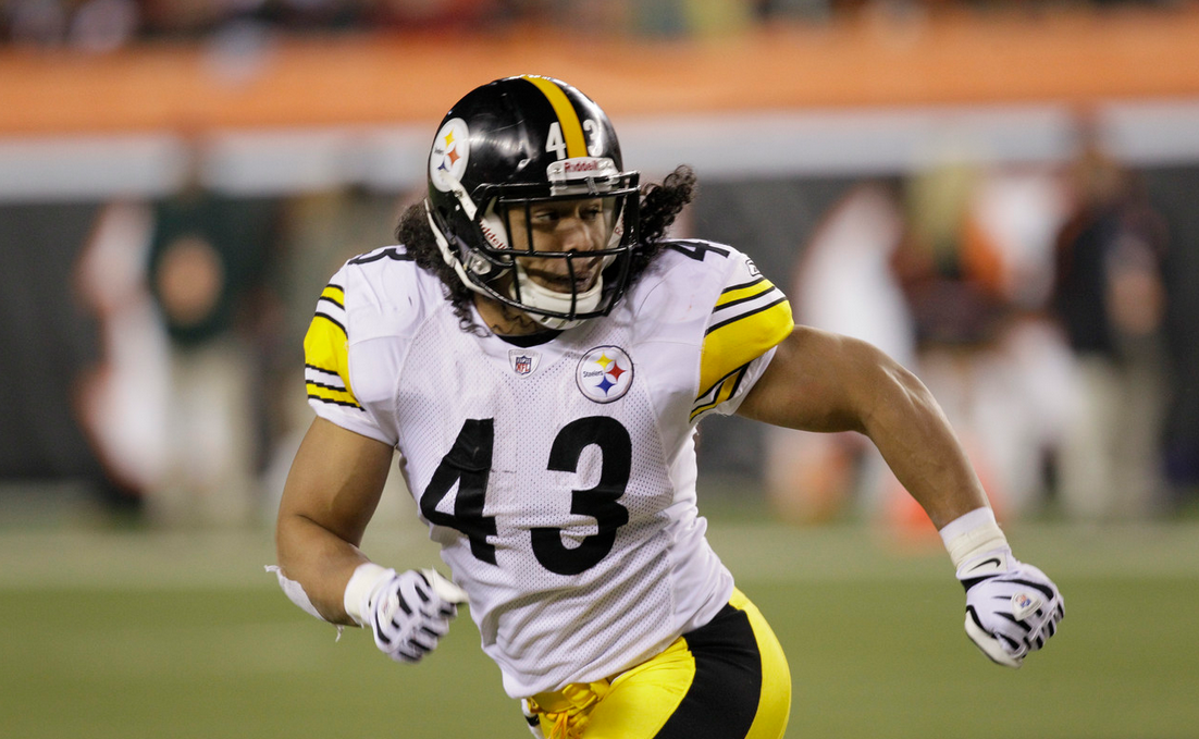 NFL's tweet photo. Pro Bowls.
Super Bowls.
Defensive Player of the Year.

@tpolamalu: Through The Years [PHOTOS] http://t.co/622hI1OsSa http://t.co/Dg4qjKUdmZ