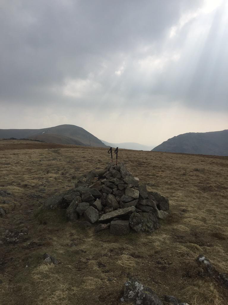 Thornthwaite Crag Froswick and Gray Crag yesterday. Wainwrights 187,8 and 9. A hand day out