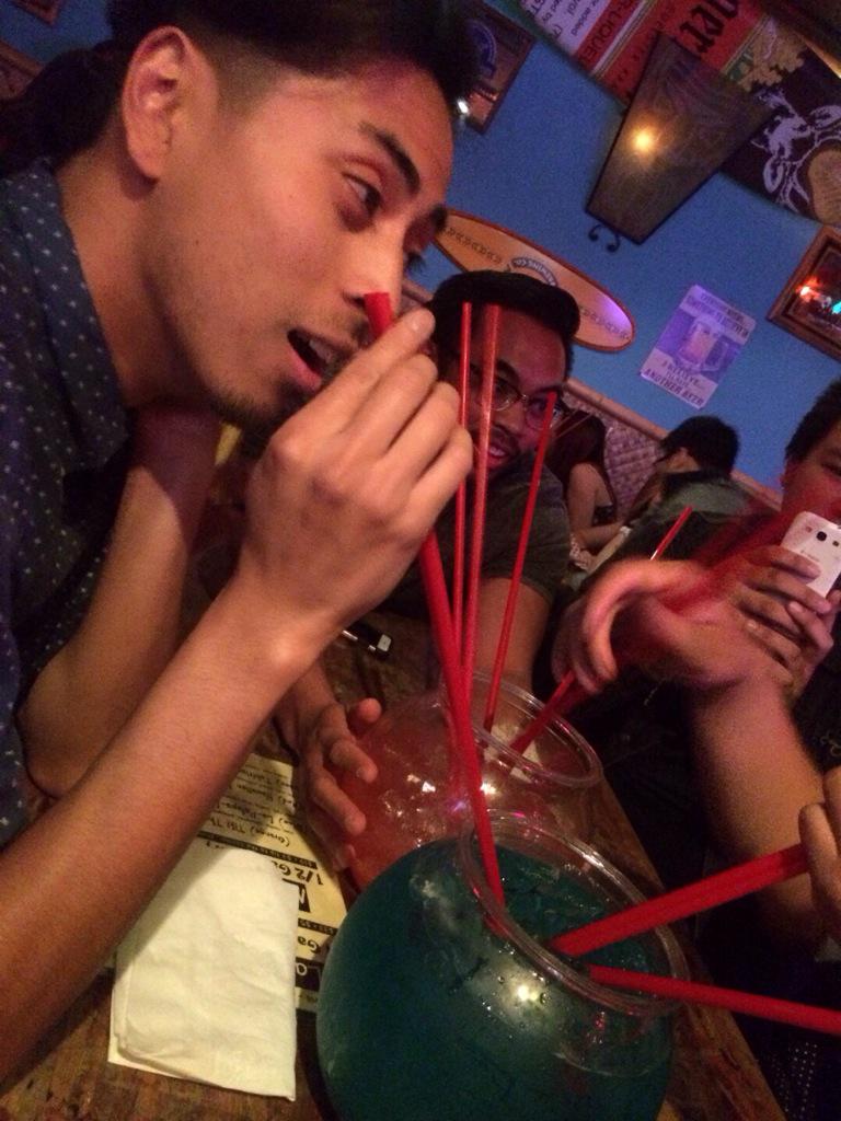 tony_silva711's tweet photo. When @MattDelaCruzin realized he was FUCKED with two fishbowls. ๐โ๏ธ #ByeSWA http://t.co/kxTrHQfXJE
