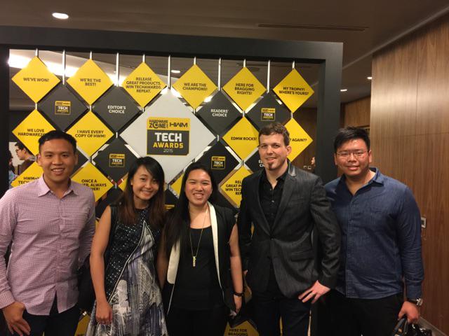 KlipschSEAsia's tweet photo. #teamKlipsch at HWM Tech Awards 2015! ππ Stay tuned for live updates! #techawardssg http://t.co/A00lNQcxa1