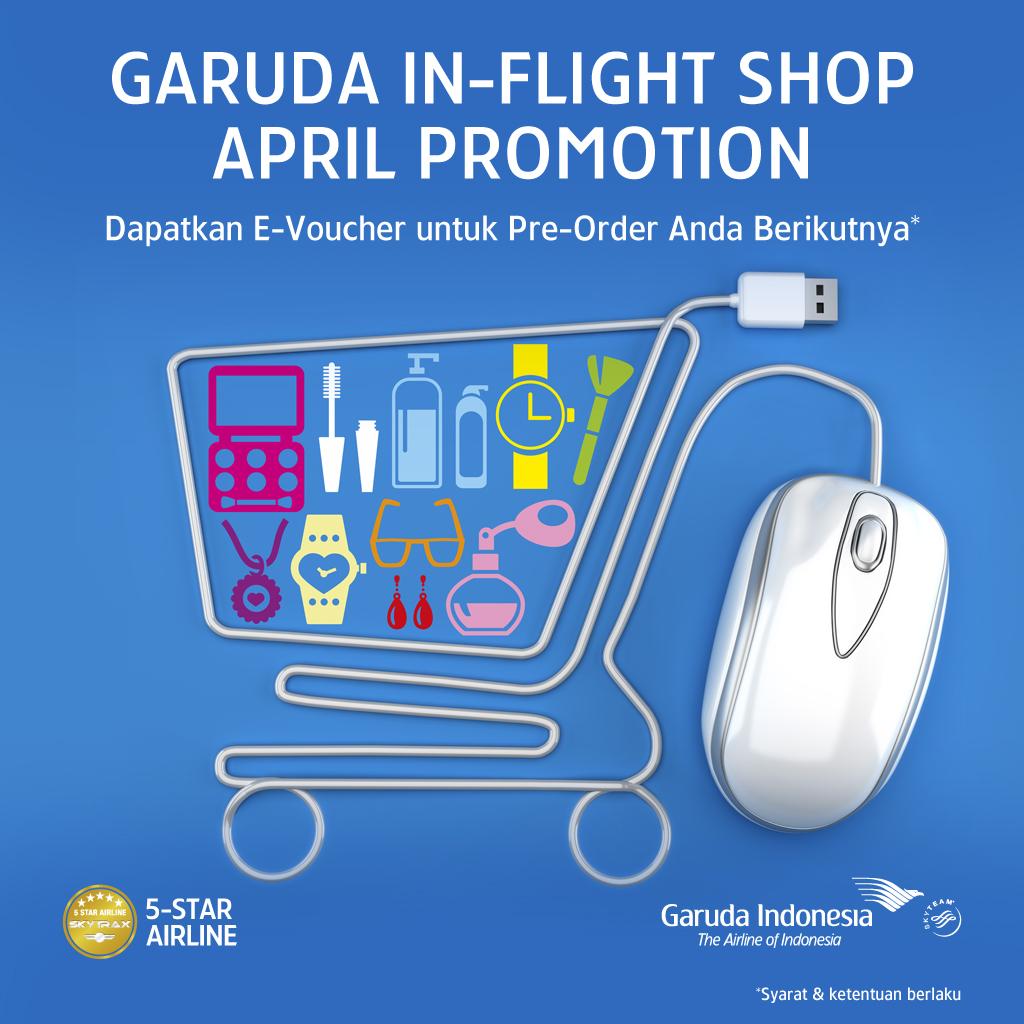 Dapatkan eVoucher senilai USD 20 melakukan pembelian online dengan minimum USD 200 di bit.ly/1DO9Bkh