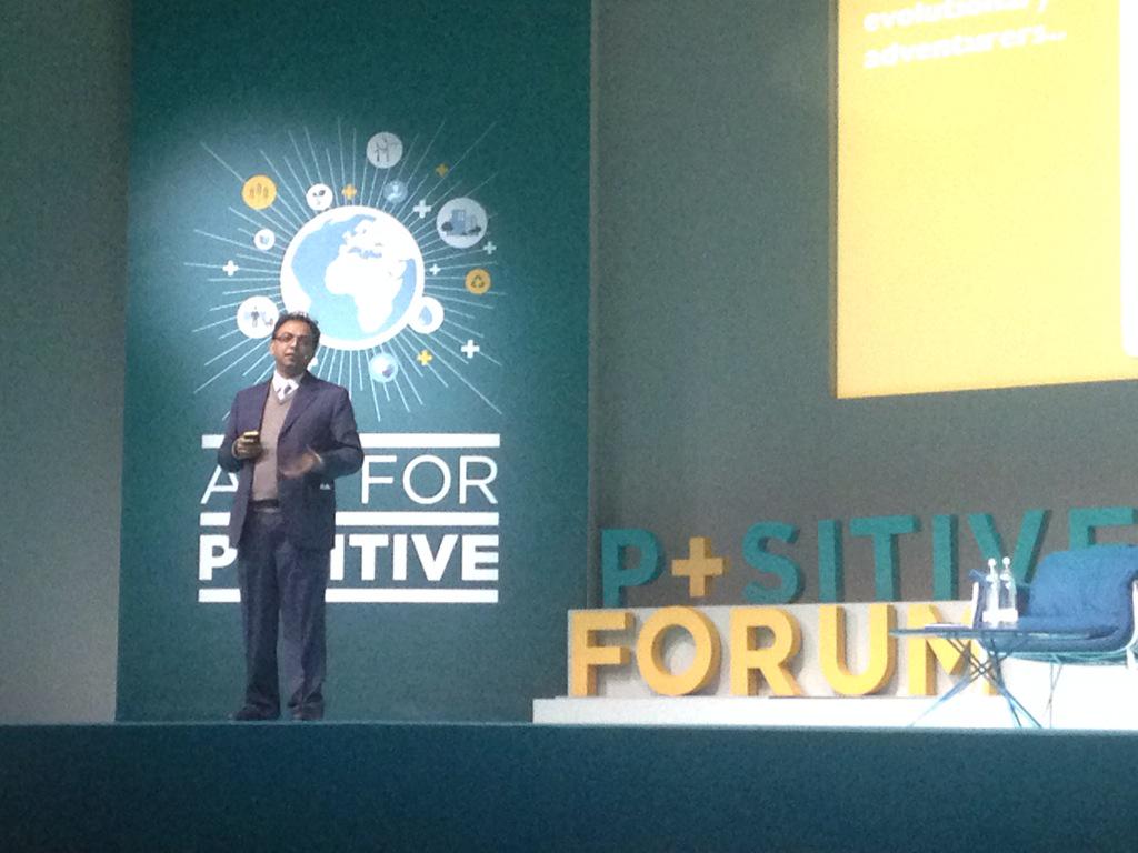 PositiveEco's tweet photo. " Teachers should believe children have infinites possibilities" Srinivas Venkatram #PEFItaly15 http://t.co/7jmXECtYEH