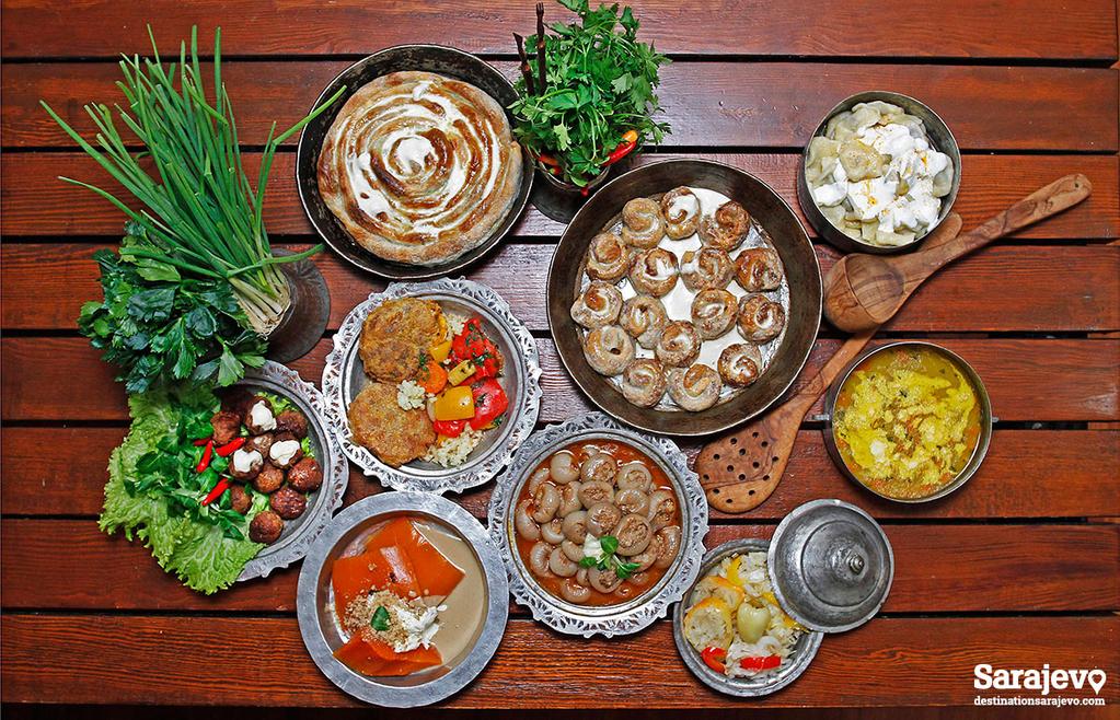 Sarajevo_Travel's tweet photo. What's your favorite Bosnian dish? #ASDZ  #Sarajevo #food #tradition #DestinationSarajevo #pita #klepe #sahan #begova http://t.co/9eW9BFyqS3