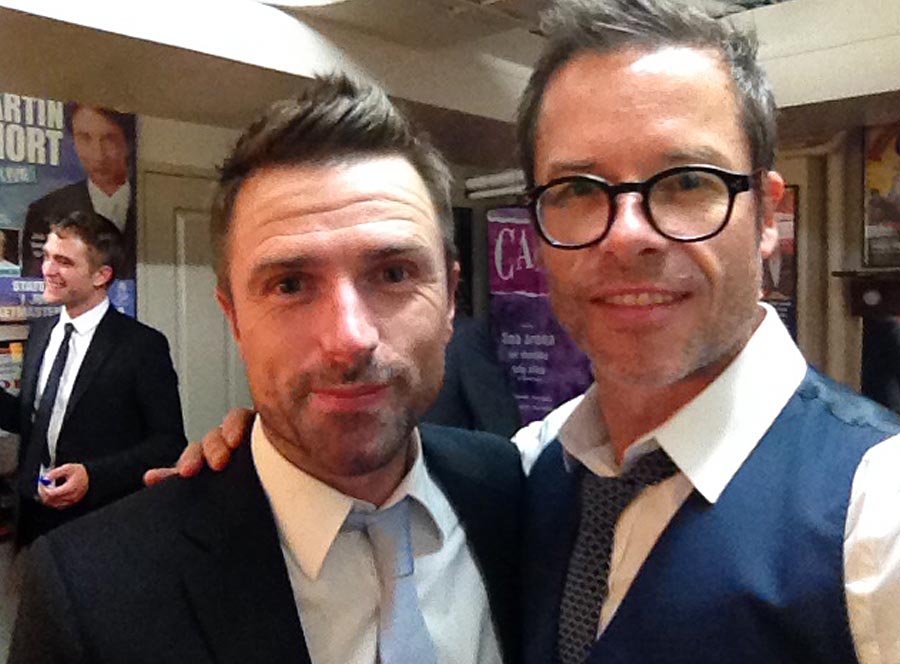 lurker1510's tweet photo. Guy Pearce shares some pictures with Rob on his personal website http://t.co/GZg0WzwnkY http://t.co/Sdm2C8BoJv