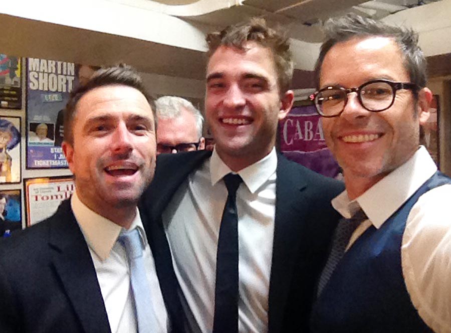 lurker1510's tweet photo. Guy Pearce shares some pictures with Rob on his personal website http://t.co/GZg0WzwnkY http://t.co/Sdm2C8BoJv