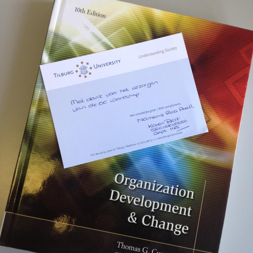 Droopke's tweet photo. Lovely present from our colleagues of Tilburg University for facilitating an OD Workshop for them with @well2work http://t.co/GzMfoiYXBf