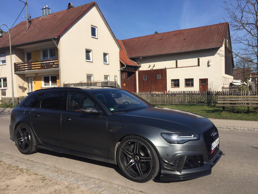 abt_sportsline's tweet photo. Keep your eyes open for our #ABT RS6-R today on it's way up to Hannover on the A7! #Autobahnfun #730HP http://t.co/FfGqB32Nm1