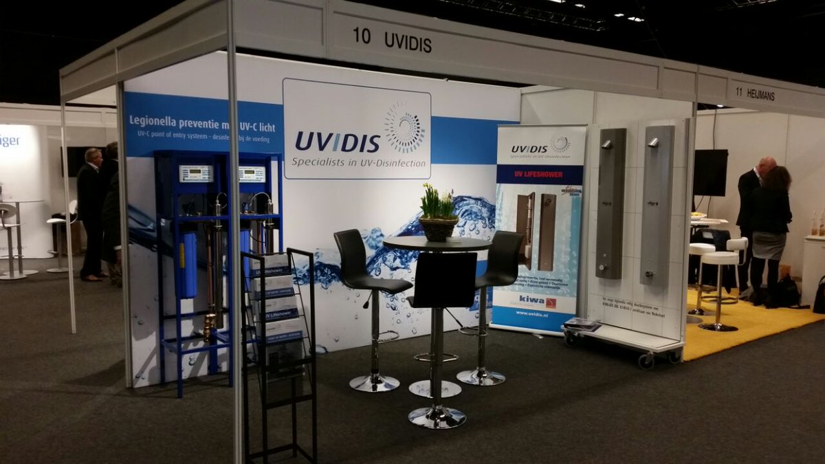 uvidis_nl's tweet photo. #Legionella en #zorgvastgoed; interessante gesprekken in onze stand op het @nvtg congres. #Uvidis http://t.co/KBLV9k68cD