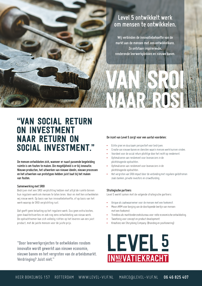 Level5Marco's tweet photo. Van #SROI naar ROSI... delen maar... http://t.co/vbLPUJJzP4