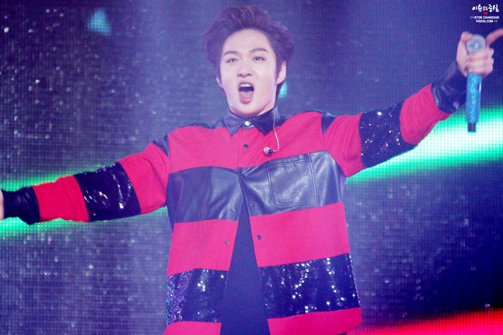 BTOBSTORYY's tweet photo. [HQ] 150404 Changsub @ #HelloMelodyinBusan http://t.co/XkzPbH1Nho (cr BTOB910226)