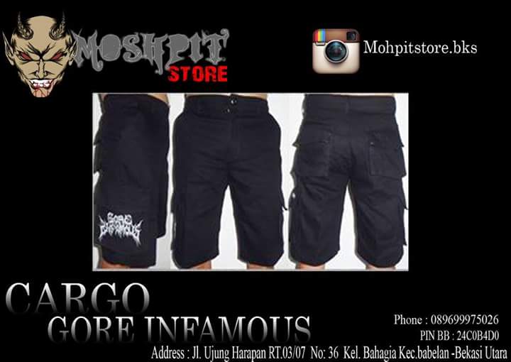Ready Cargo <a href="/GoreInfamous_ID/">Gore Infamous</a> Size :30,32,34,36. IDR: 185K For Order :089699975026/24C0B4D0