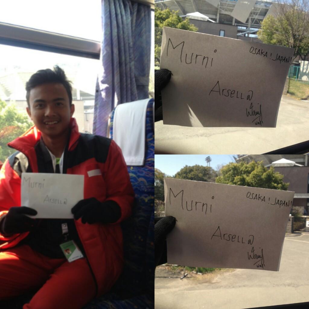 Shella_MD's tweet photo. Makasih adiksski yang dari Jepang 👏⚽🏃 semakin berkelas yah !!! http://t.co/CkzP0H8ByR