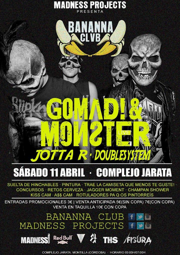 CORDOBA!! U READY???
TOMORROW, BANANA CLUB!!

RAVE&amp;ROLL