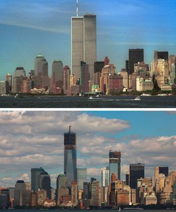 #HistoricalTransformation New York City Skyline