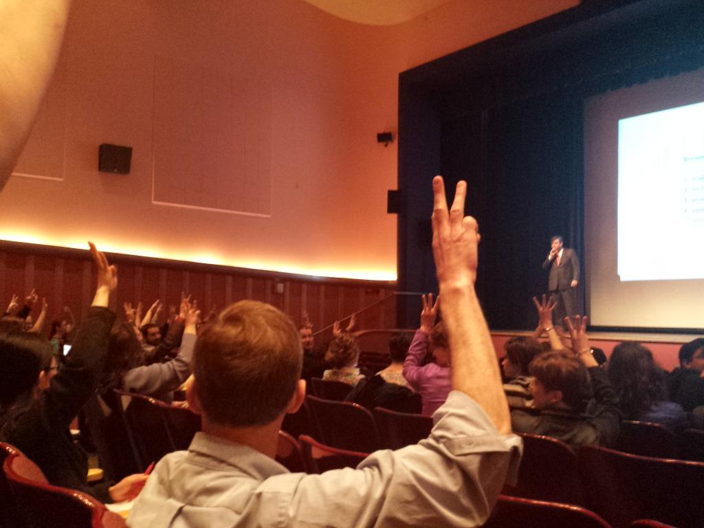 PurdueCIE's tweet image. Mazur shows we did not learn thru lecture! #eduIMPACT