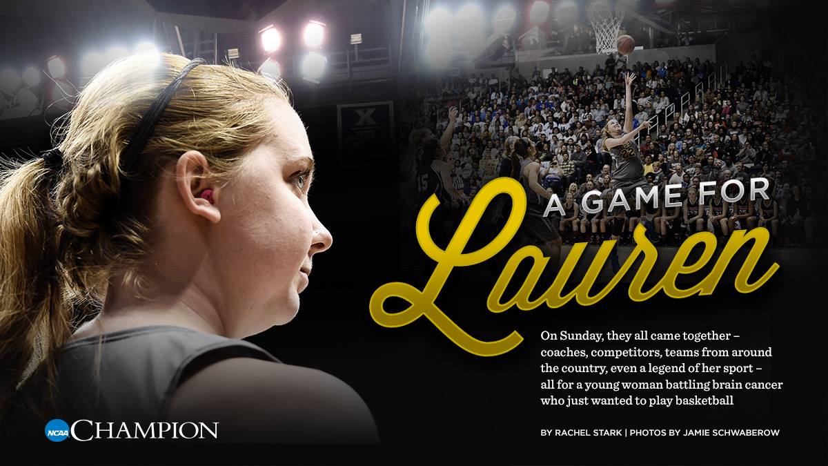Please take time today to read about Lauren Hill’s life and her unforgettable college debut: on.ncaa.com/12v1EiW
