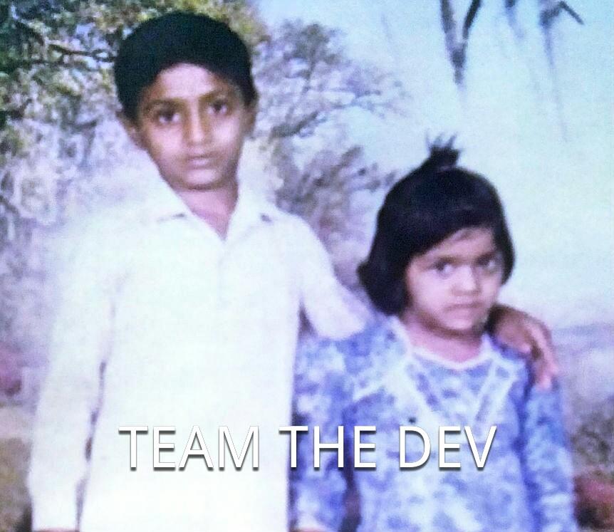 Being Brother And Sister Means Being There For Each Other !! 😊😄 #WorldSiblingsDay @idevadhikari
