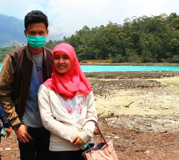 Telaga warna yang biruu huuu #SHOWYOURCOLORS @AmoticonID <a href="/Kikik26/">Hakiky Mohammad Akbar</a>