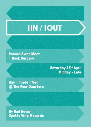 SpottyVinyl's tweet photo. Remember: one man's Clash is another man's Erasure. 1IN 1OUT - Vinyl Swap Meet + Deck Surgery http://t.co/y2ukv5pMhO