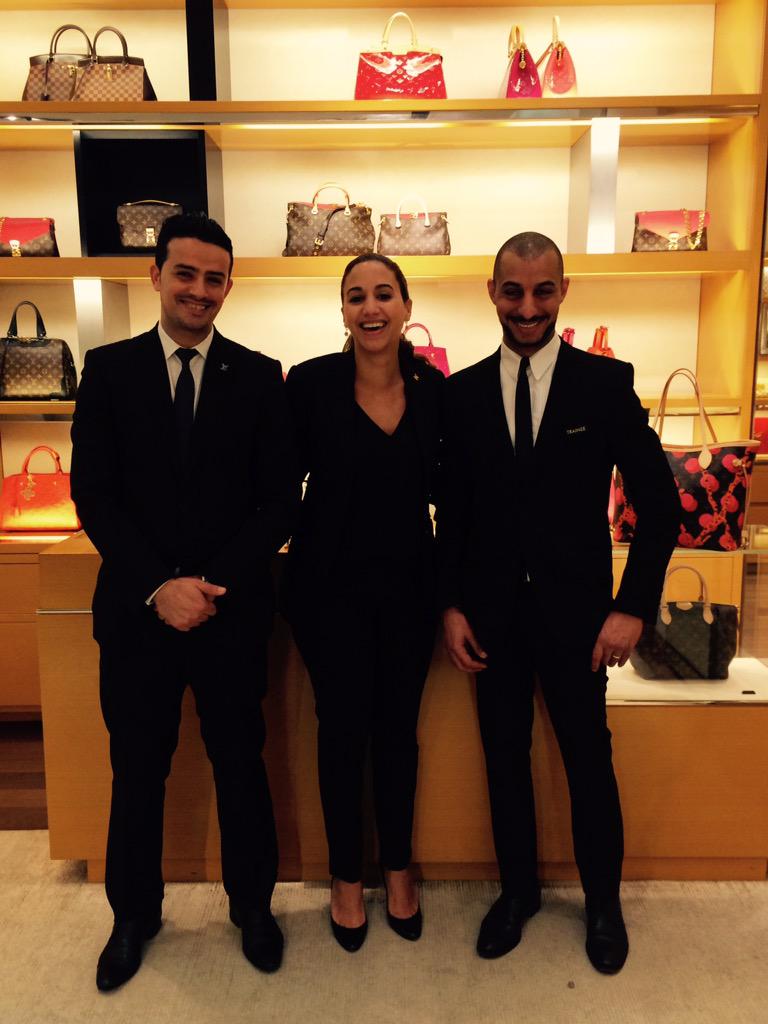 Cyrille on Twitter: Welcome to our new Store Manager ! #LouisVuitton  #Bahrain #ModaMall  / Twitter