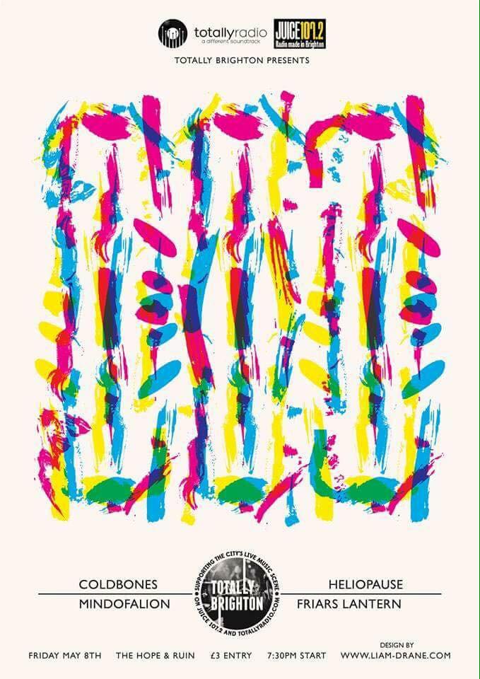 MAY. BRIGHTON. - we're playing the brand new Hope &amp; Ruin in MAY along side some ace bands for Juice FM. Come along!!