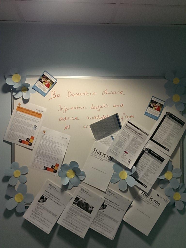 Glyn Wildman (@glynwildman) on Twitter photo Well done Robinson ward dementia info board for carers <a href="/royalhospital/">Chesterfield Royal Hospital NHS FT</a> #proudtocare Well done Robinson ward dementia info board for carers <a href="/royalhospital/">Chesterfield Royal Hospital NHS FT</a> #proudtocare