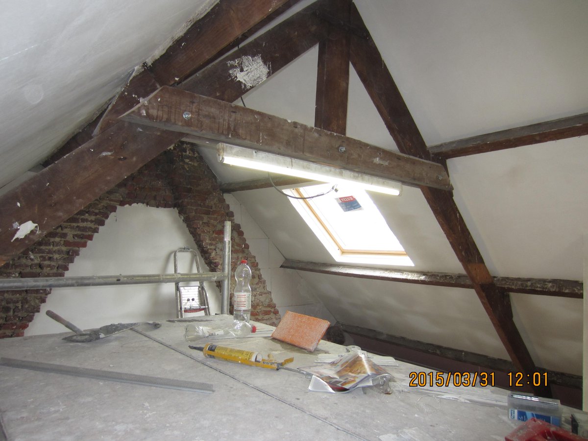 JeanGrell's tweet image. Rénovation complète d'une maison modeste : Les travaux continuent !